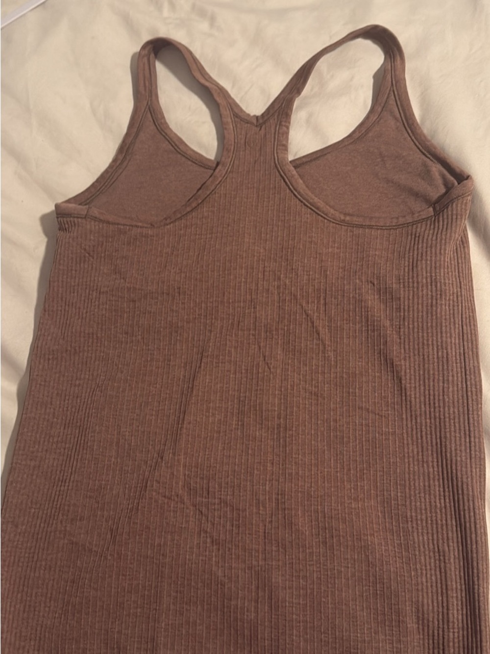 lululemon athletica Ribbed Racerback Tank - Brown